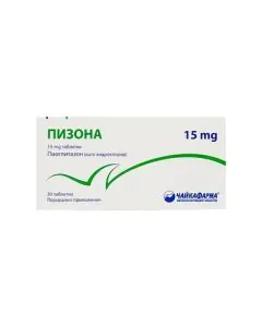 Пизона 15 мг х30 таблетки Чайкафарма
