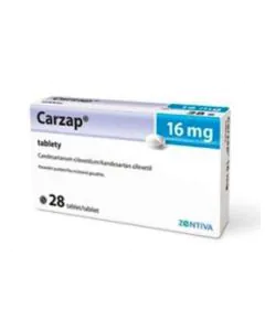 Карзап 16 мг х30 таблетки Zentiva