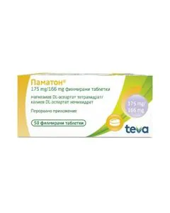 Паматон 175 мг/166 мг х50 таблетки Teva