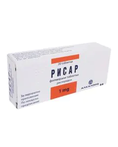 Рисар 1 мг х20 таблетки Alkaloid