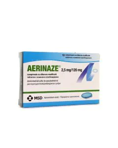 Ериназе 2.5 мг/120 мг х10 таблетки Merck