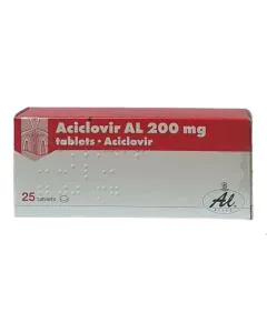 Ацикловир AL 200 мг х25 таблетки Aluid