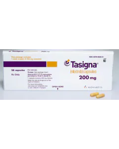Тасигна 200 мг х28 капсули Novartis