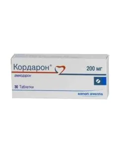 Кордарон 200 мг х30 таблетки Sanofi