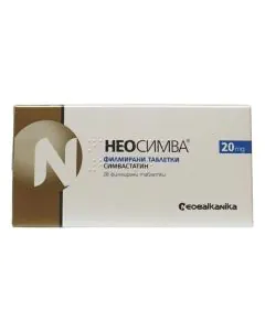 Неосимва 20 мг х28 таблетки Neobalknika