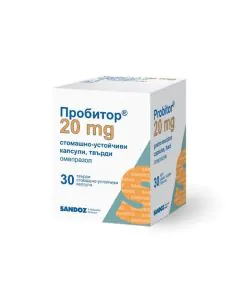 Пробитор 20 мг х30 капсули Sandoz