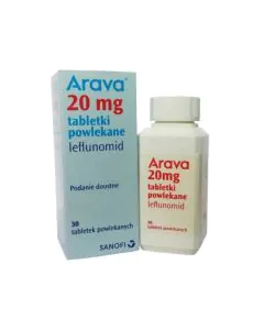 Арава 20 мг х30 таблетки Sanofi