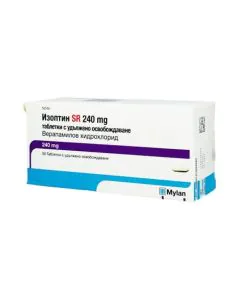 Изоптин SR 240 мг х50 таблетки Mylan