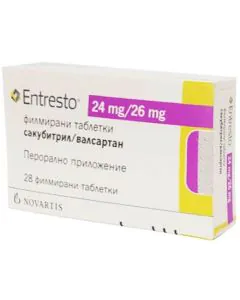 Ентресто 24 мг/26 мг х28 таблетки Novartis