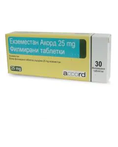 Екземестан 25 мг х30 таблетки Accord