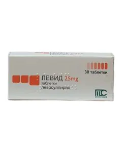Левид 25 мг х30 таблетки Medochemie