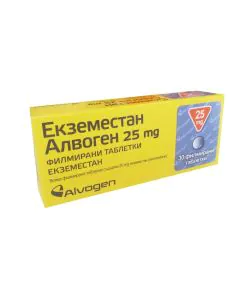 Екземестан 25 мг х30 таблетки Alvogen