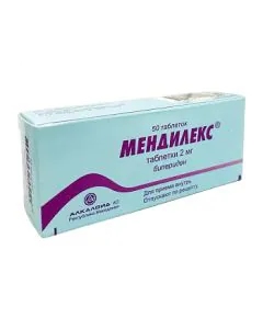 Мендилекс 2 мг х50 таблетки Alkaloid