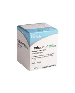 Тубоцин 300 мг х100 капсули Teva