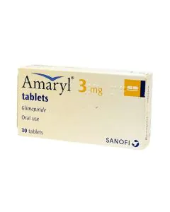 Амарил 3 мг х30 таблетки Sanofi