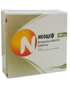 Неоцеф 400 мг х10 таблетки Neobalkanika