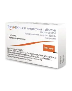 Топогин 400 мкг х1 таблетка Mylan