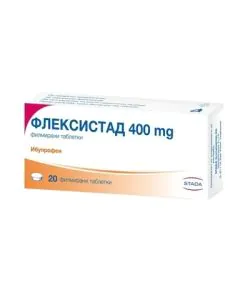 Флексистад 400 мг х20 таблетки Stada