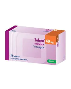 Толура 40 мг х28 таблетки KRKA
