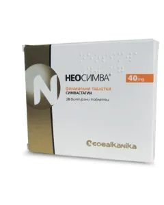 Неосимва 40 мг х28 таблетки Neobalknika
