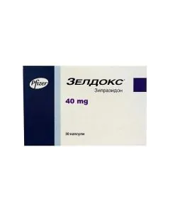 Зелдокс 40 мг х30 капсули Pfizer