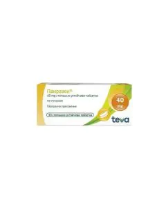Панразол 40 мг х30 таблетки Teva