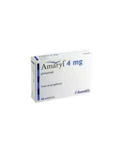 Амарил 4 мг х30 таблетки Sanofi