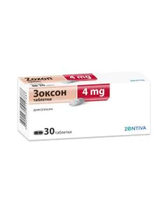 Зоксон 4 мг х30 таблетки Zentiva