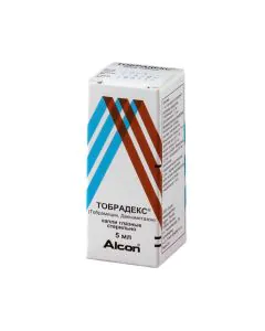 Тобрадекс капки за очи 3 мг/1 мг/мл х5 мл Alcon