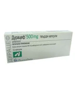 Дурацеф 500 мг х12 капсули PharmaSwiss
