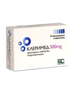 Клеримед 500 мг х14 таблетки Medochemie