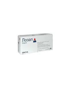 Лозап 50 мг х30 таблетки Astellas