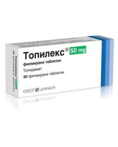 Топилекс 50 мг х30 таблетки Gerot