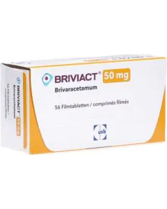 Бривиакт 50 мг х56 таблетки USB Pharma