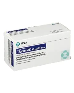 Янумет 50 мг/850 мг х56 таблетки Merck