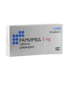 Рамимед 5 мг х14 таблетки Medochemie