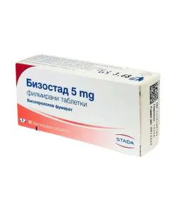 Бизостад 5 мг х30 таблетки Stada