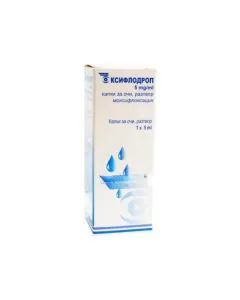 Ксифлодроп капки за очи 5 мг/мл х5 мл PHARMA SWESS