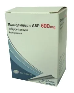 Клиндамицин ABR 600 мг х30 капсули Antibiotic