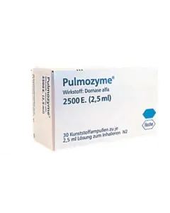 Пулмозим 1000 IU 6 ампули х2.5 мл Roche