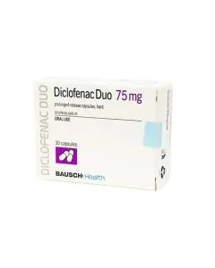 Диклофенак Дуо 75 мг х30 капсули PharmaSwiss