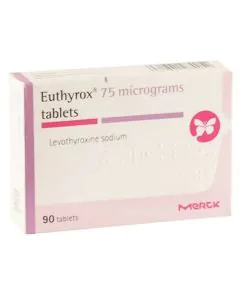 Еутирокс 75 мкг х90 таблетки Merck