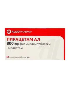 Парацетам АЛ 800 мг х60 таблетки Aluid