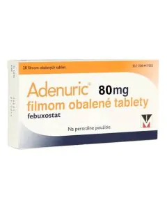 Аденурик 80 мг х28 таблетки Berlin Chemie