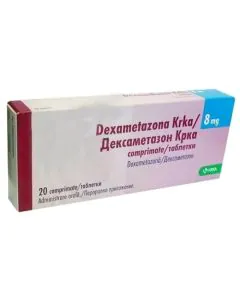 Дексаметазон 8 мг х20 таблетки KRKA