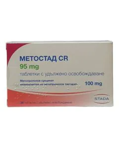 Метостад CR 95 мг х30 таблетки Stada