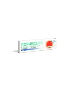 Лоринден C маз 0.2 мг/30 мг/г х15 г Pharmaceutical