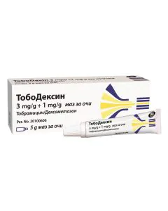 Тободексин маз за очи 3 мг/1 мг/г х5 г Antibiotic